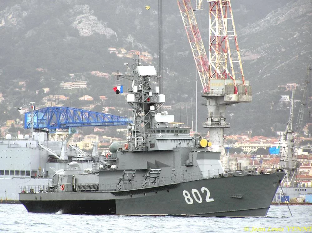 La corvette lance-missiles algérienne Salah Raïs