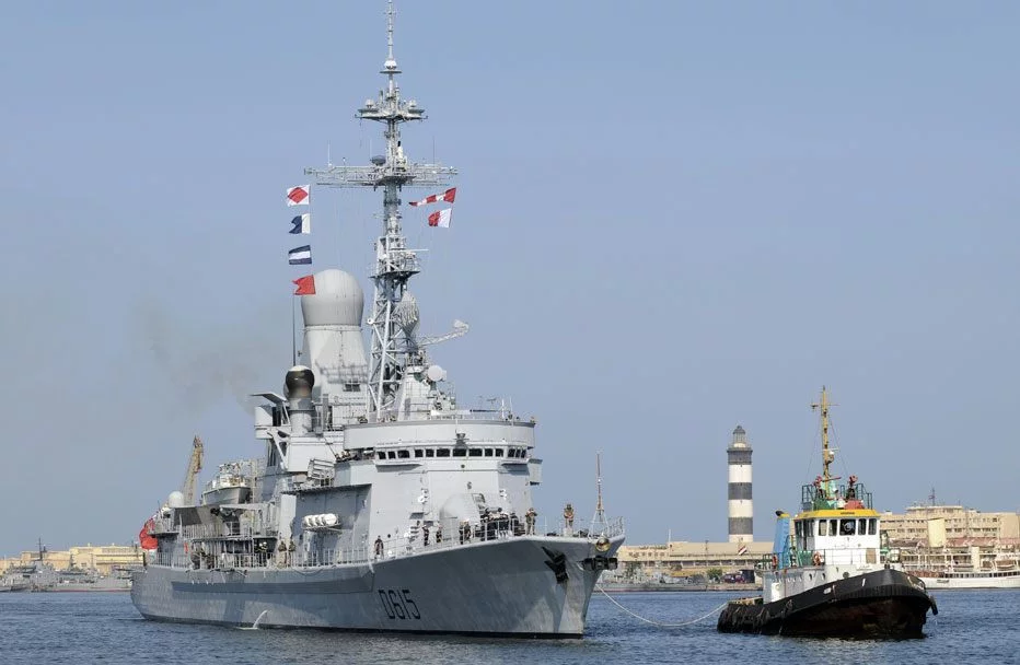 Accostage du Jean Bart