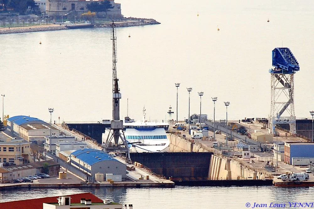 Le Liamone au bassin, vu du Faron