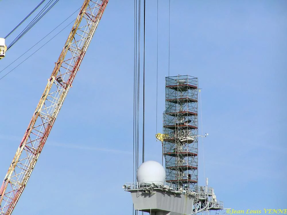 Superstructures du Charles de Gaulle