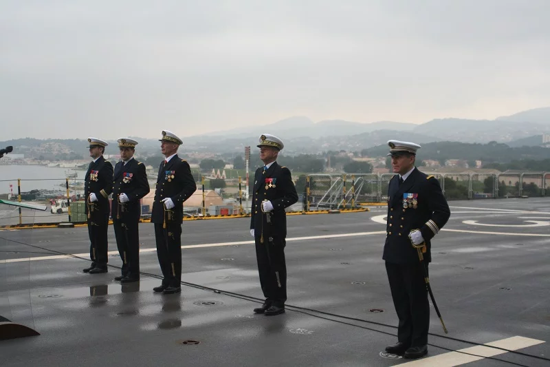 Départ de la mission Jeanne d'Arc 2017