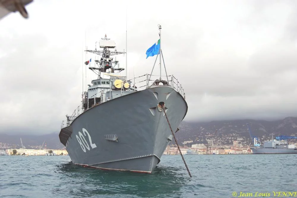 La corvette lance-missiles algérienne Salah Raïs