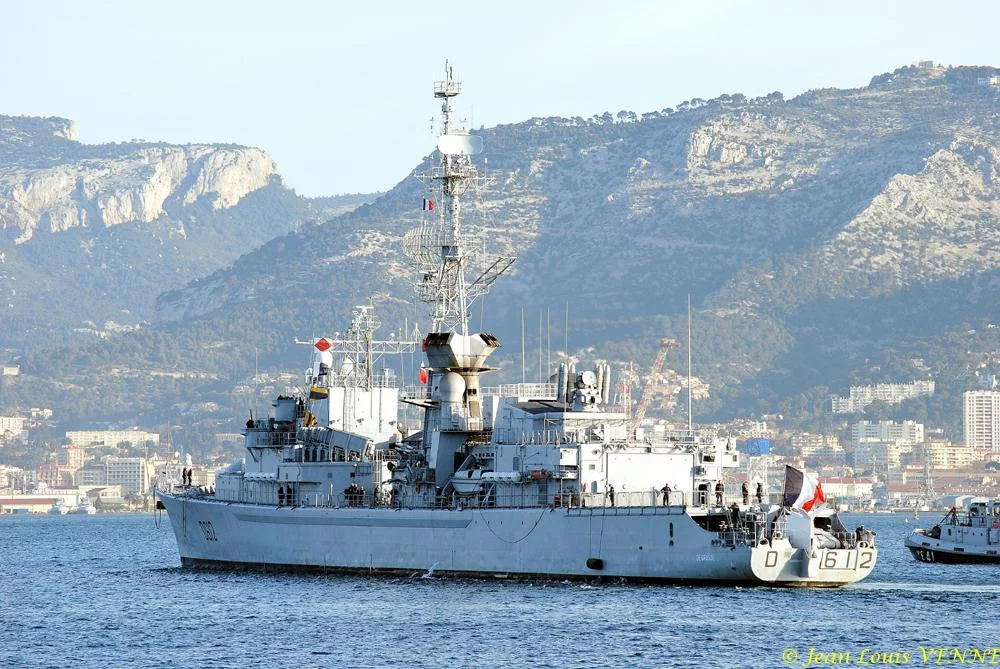 La frégate De Grasse fait escale à Toulon