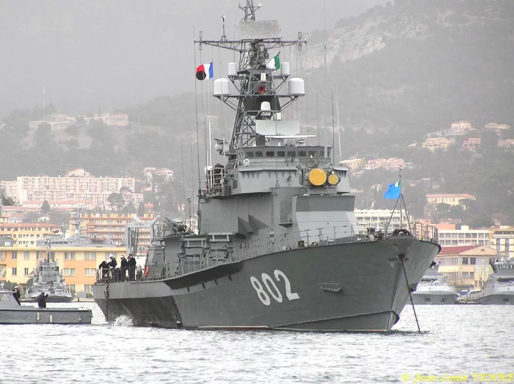 La corvette lance-missiles algérienne Salah Raïs