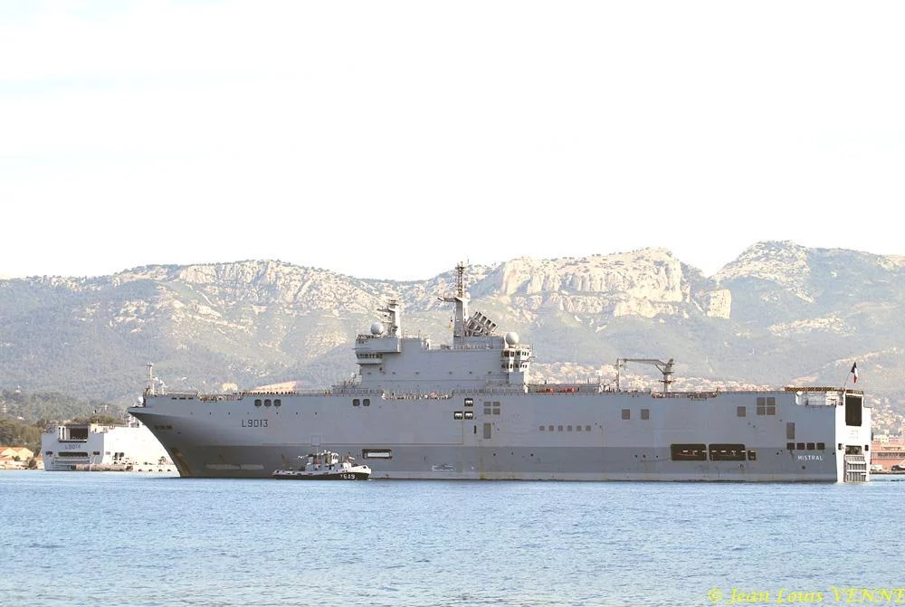 Le Mistral de retour à Toulon après Gavial 08
