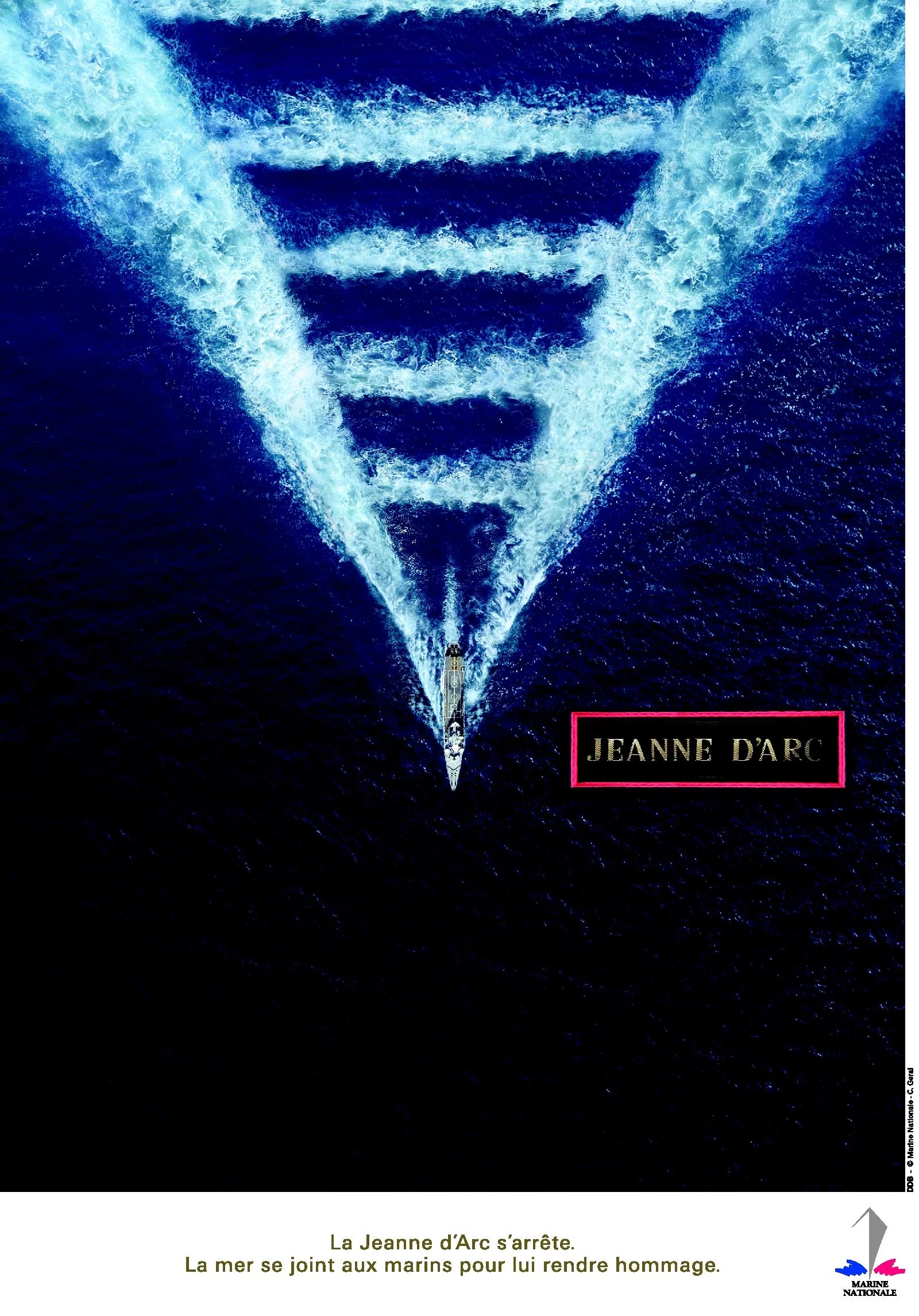 La Jeanne d’Arc vue du ciel