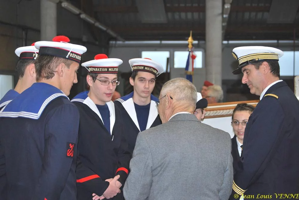 Les stagiaires de la PMM « Amiral Trolley de Prévaux »
