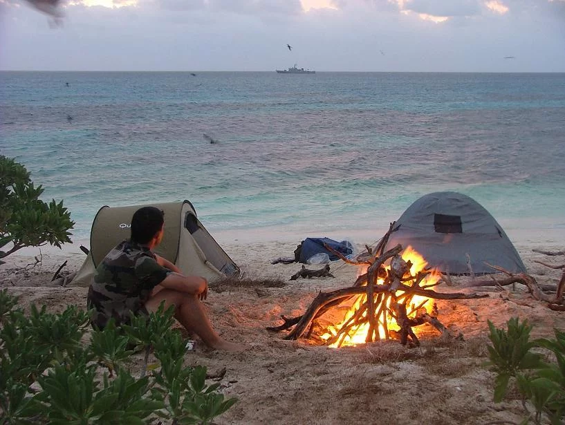 La brigade de protection de la Moqueuse déposée à terre