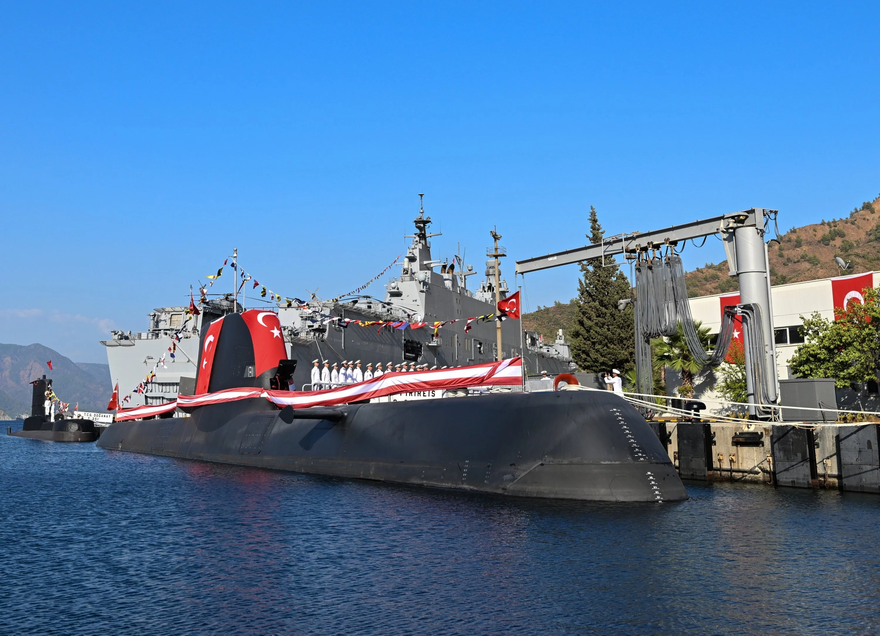 Le sous-marin turc TCG Piri Reis