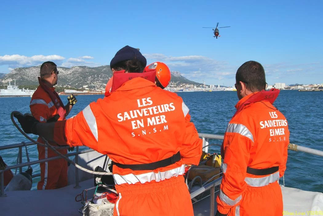 L'équipage de la vedette de la SNSM