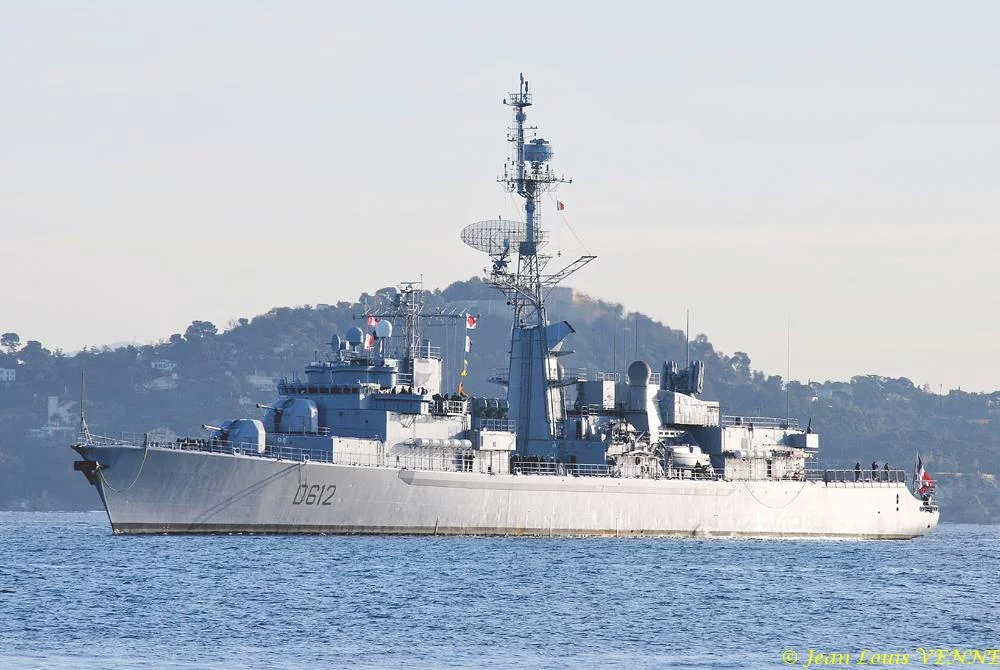 La frégate De Grasse fait escale à Toulon