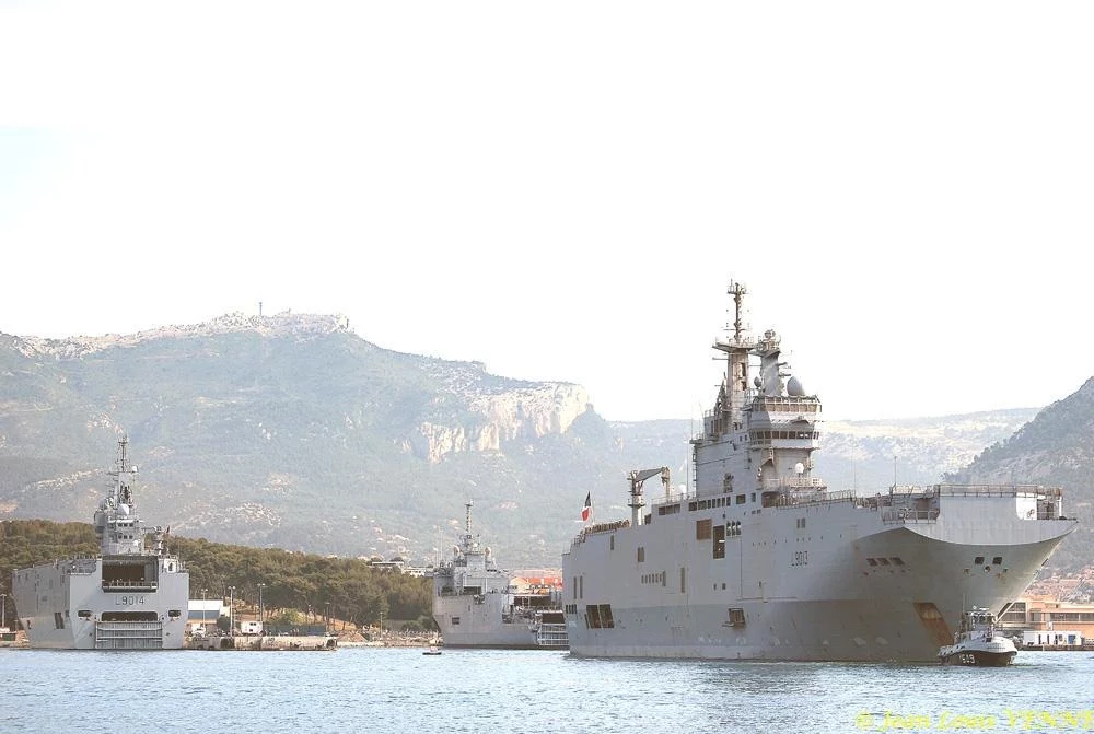 Le Mistral de retour à Toulon après Gavial 08