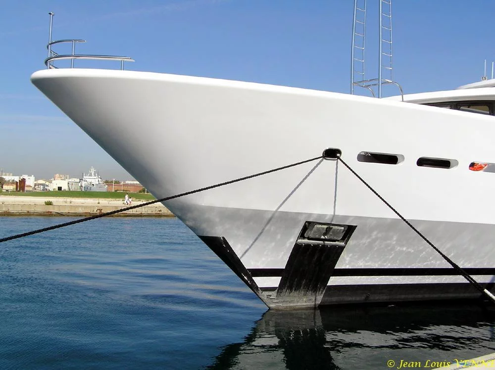 Le Netanya8 dans le port de la Seyne sur Mer