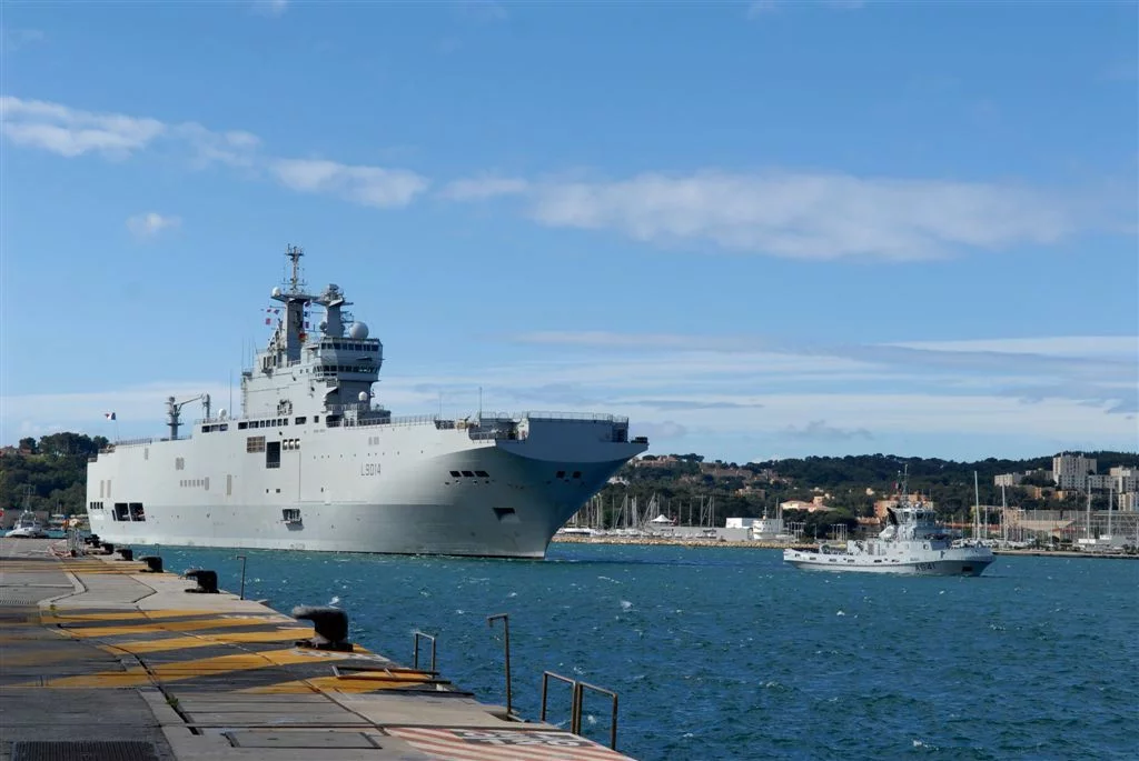 Le Tonnerre rentre à quai