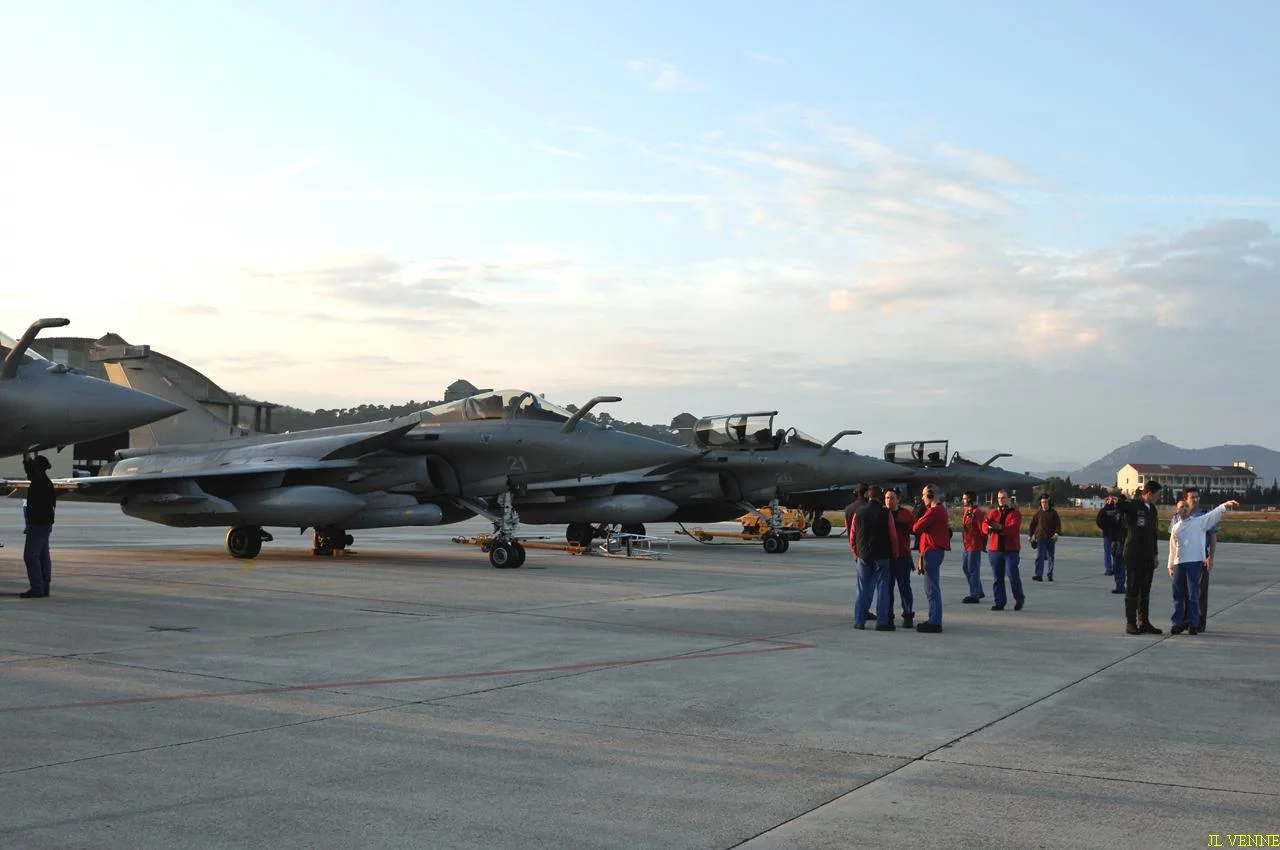 Au plus près des Rafale Marine