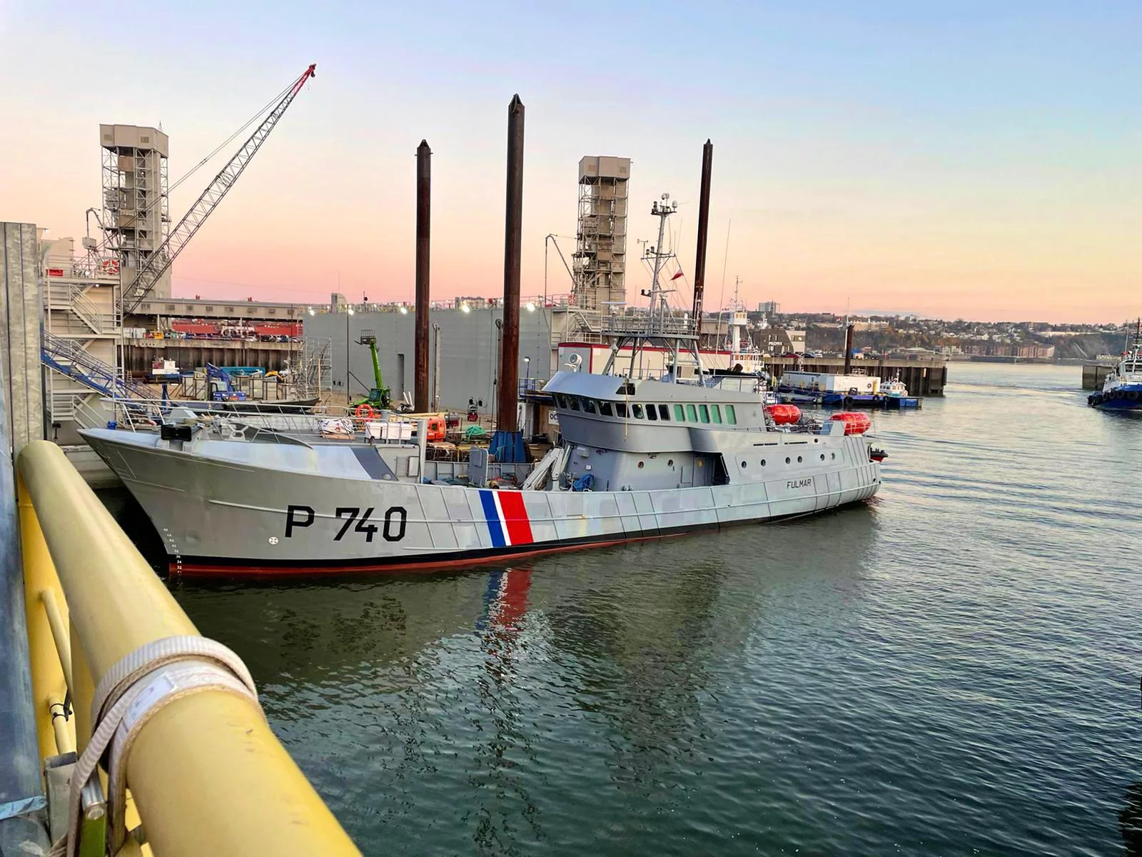 Le patrouilleur Fulmar