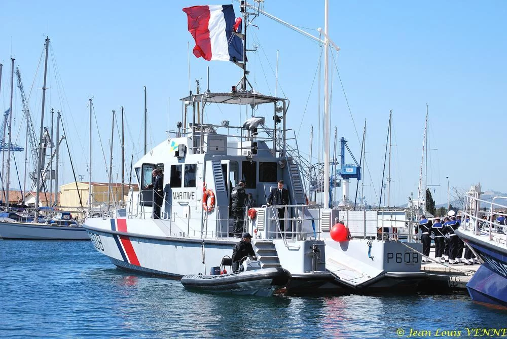 La vedette de la gendarmerie maritime