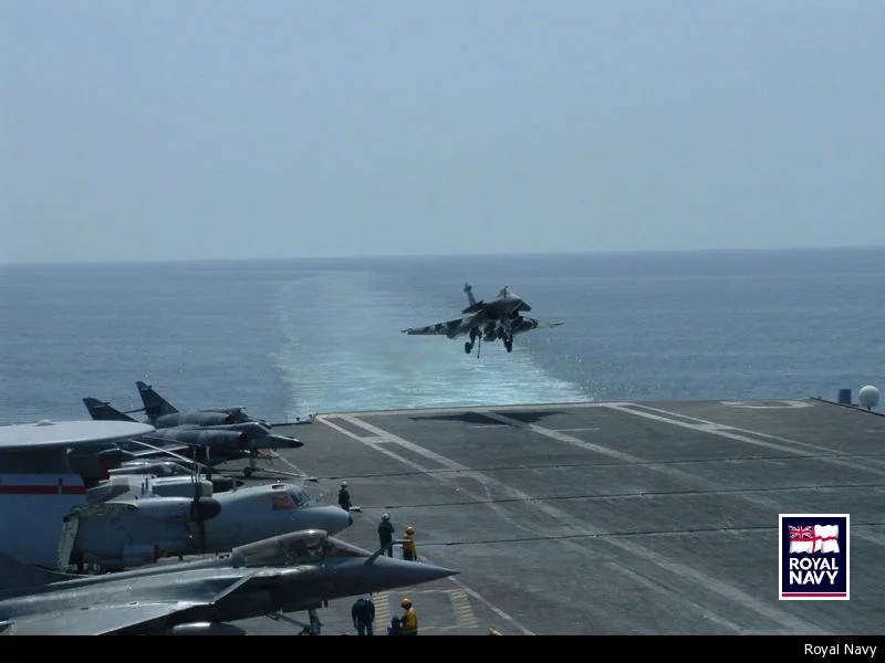 Appontage sur le Charles De Gaulle