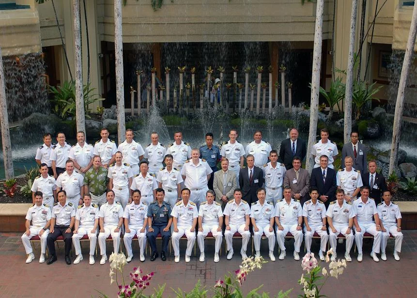 Les participants à la 8è conférence annuelle des forces sous-marines d'Asie-Pacifique