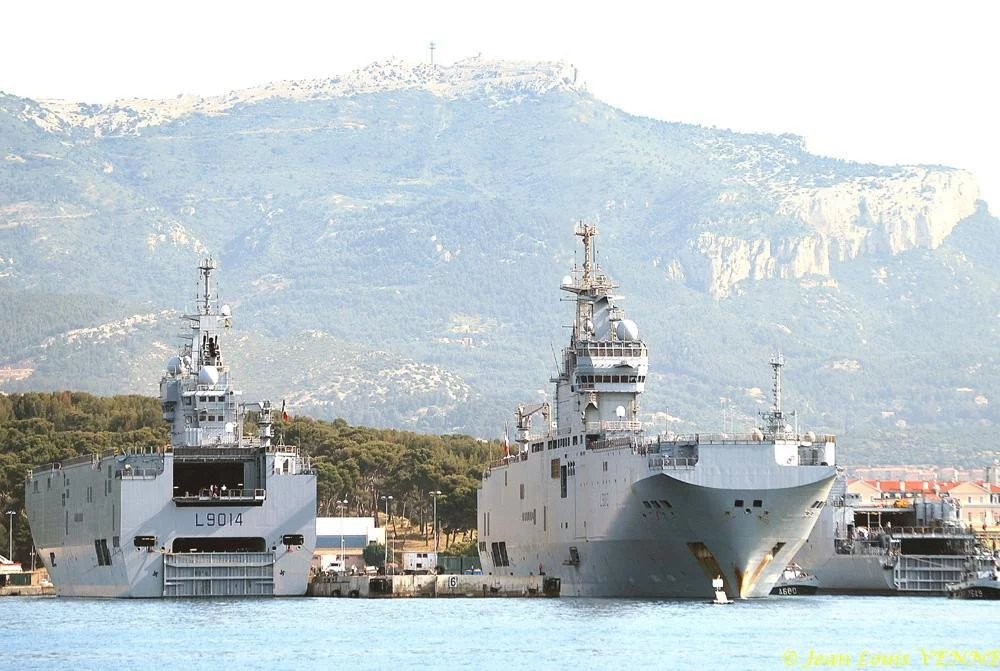 Le Mistral de retour à Toulon après Gavial 08