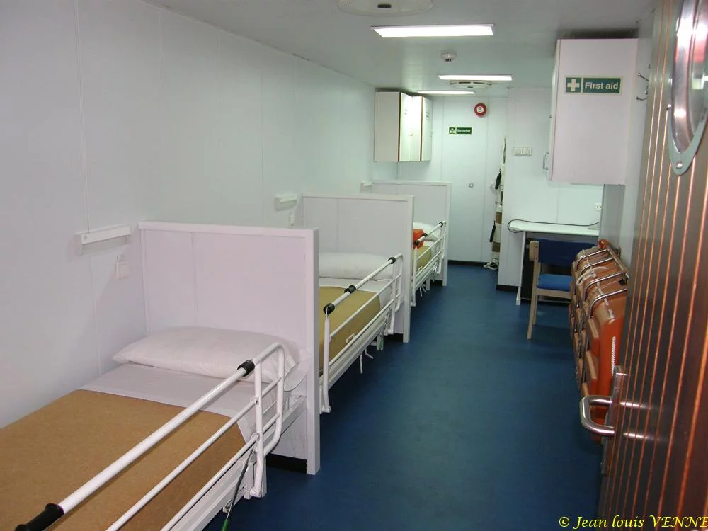 L'hôpital / infirmerie du Clara Campoamor