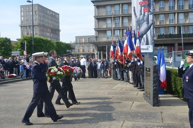 Le BPC Mistral commémore l’appel du 18 juin 1940 au Havre