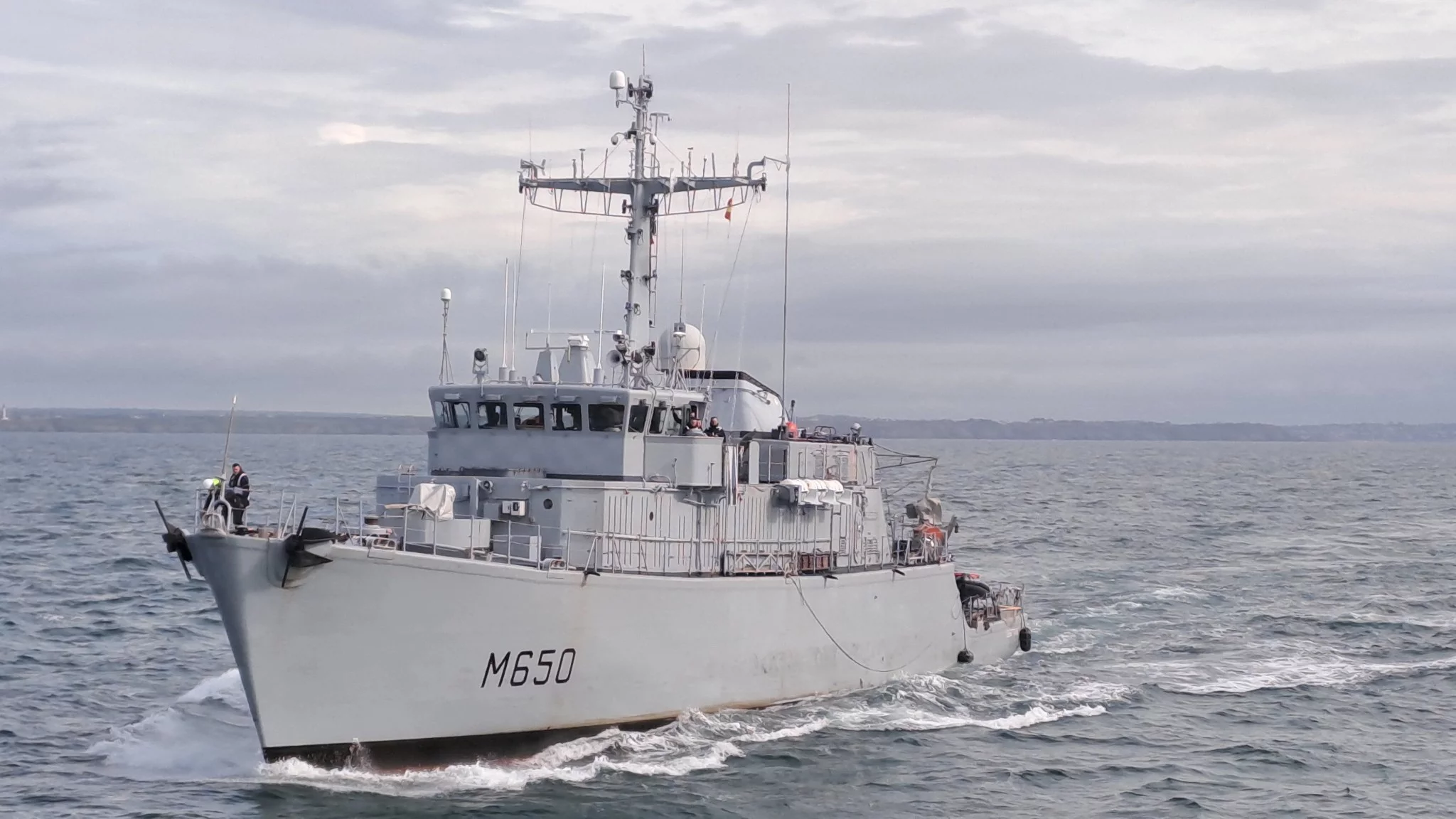 Le chasseur de mines Sagittaire