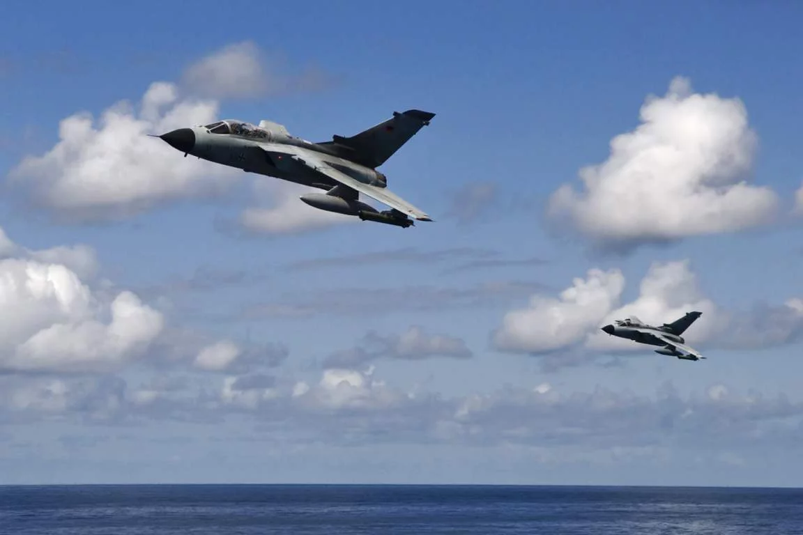 2 Tornado allemands survolent la Jeanne