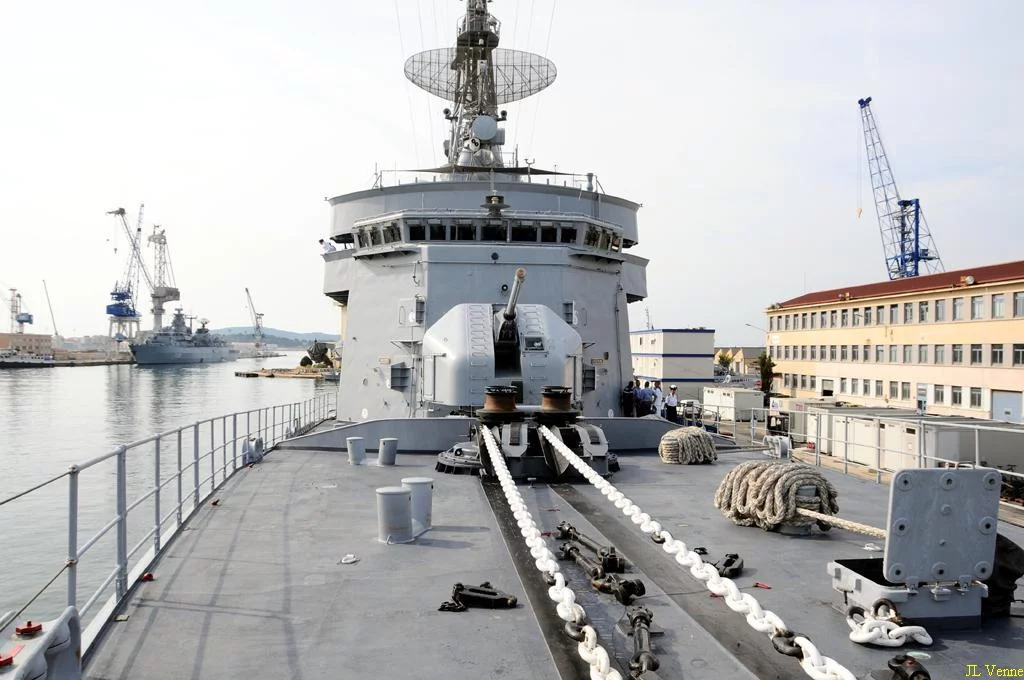 Prise de commandement de la frégate Jean Bart