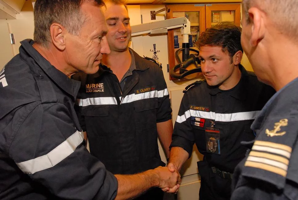 Rencontre avec l'équipage