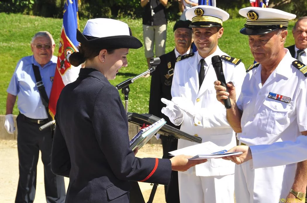 Les stagiaires de la préparation militaire marine de La Seyne-sur-mer reçoivent leur brevet