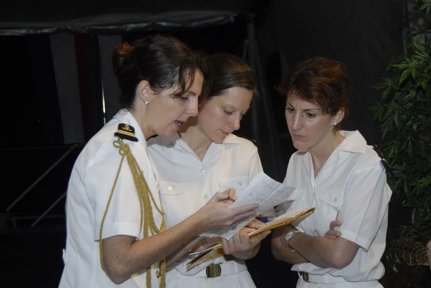 Femmes Ã  bord de la Jeanne d'Arc