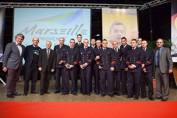 Les sportifs du Bataillon des marins-pompiers mis à l’honneur par la ville de Marseille