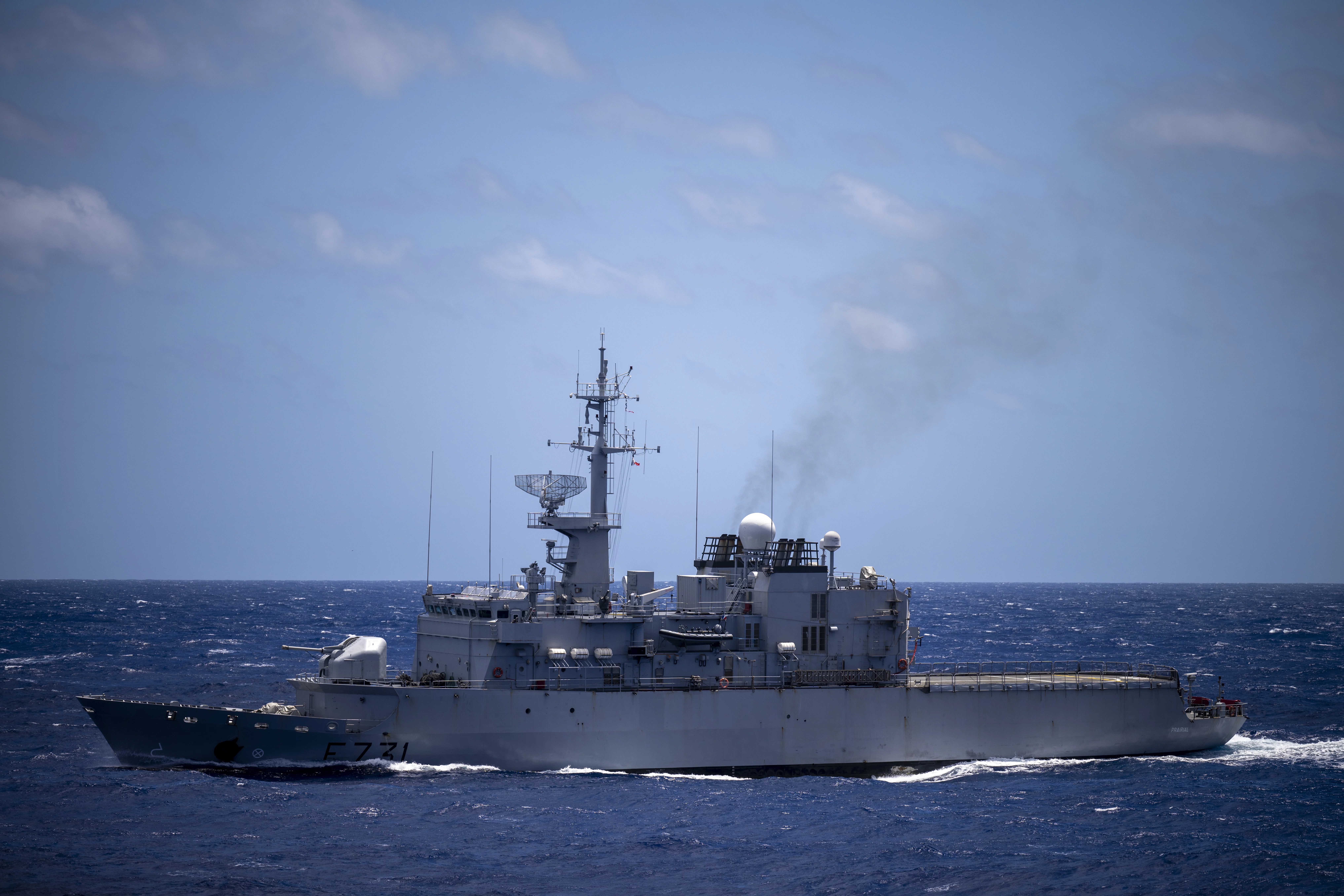 La frégate de surveillance Prairial