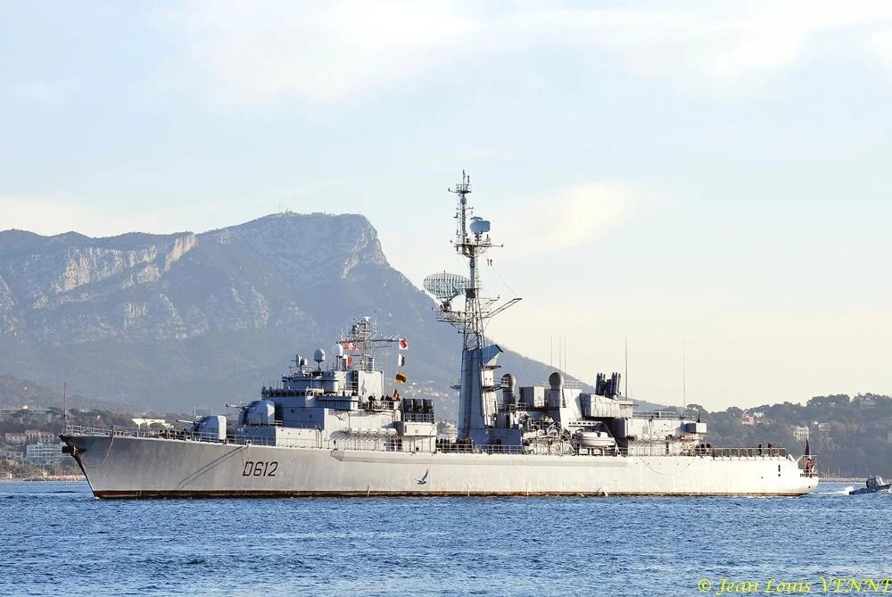 La frégate De Grasse fait escale à Toulon