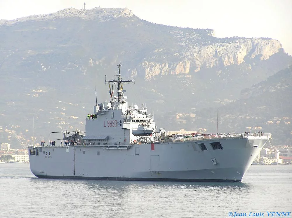 L'appareillage du San Marco