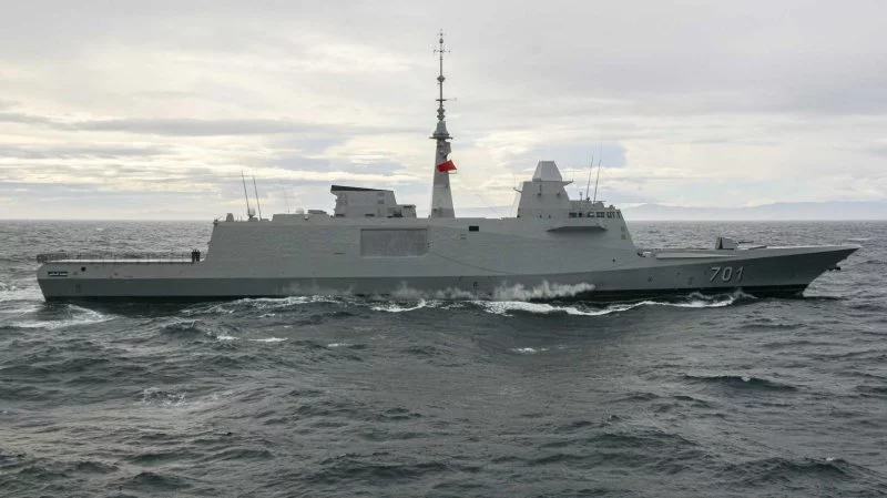 La frégate marocaine Mohamed VI