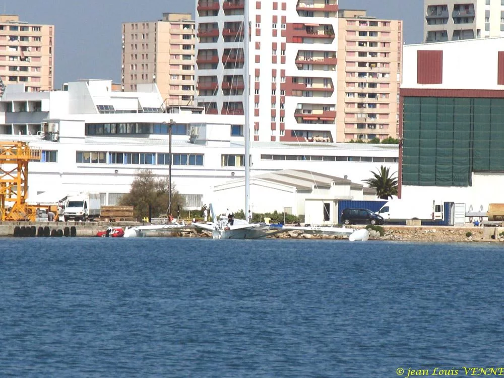 Premières images de l’Hydroptère