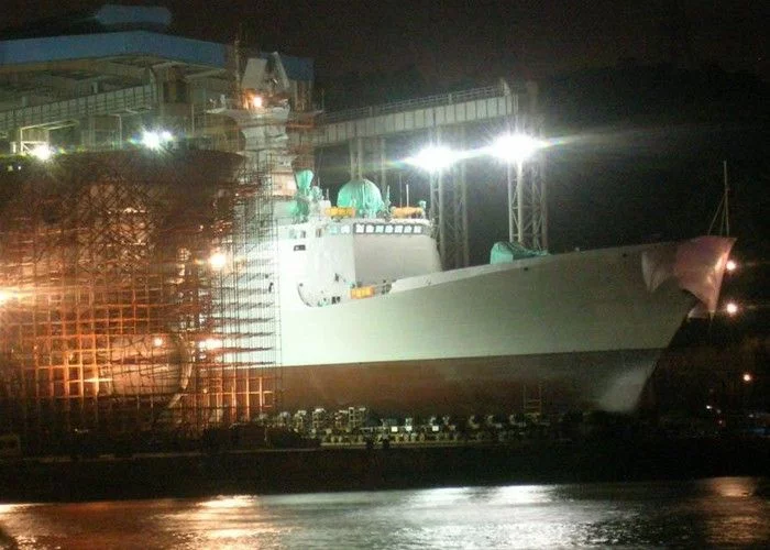 Une frégate chinoise type 054A