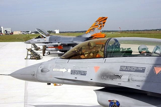 Un F-16 belge 