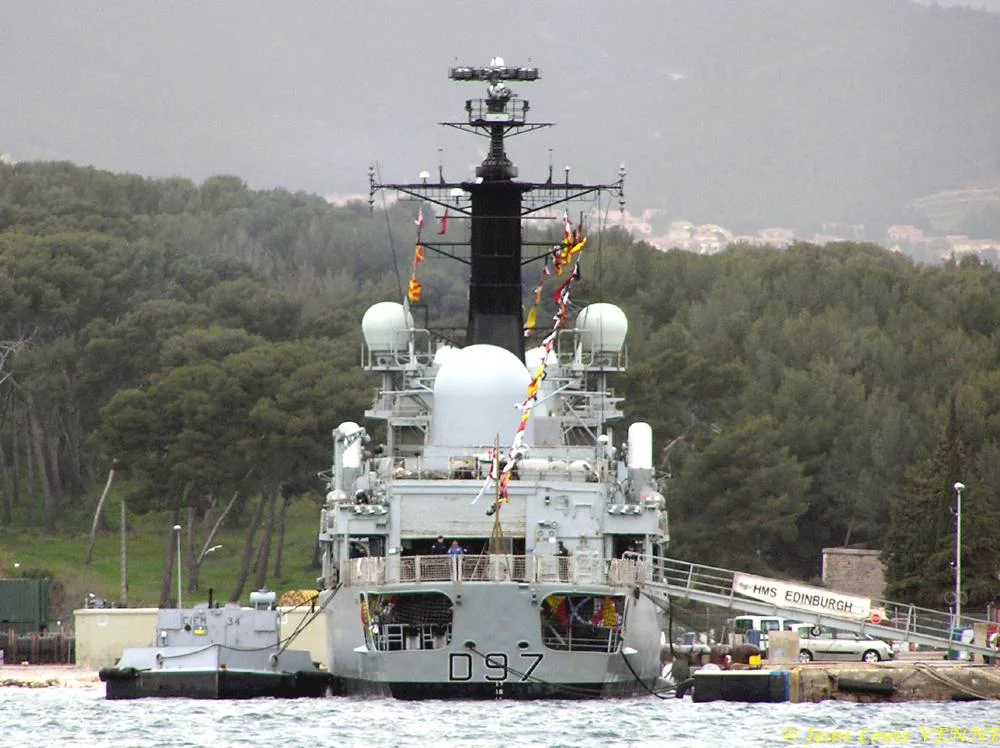 La frégate Edimburg