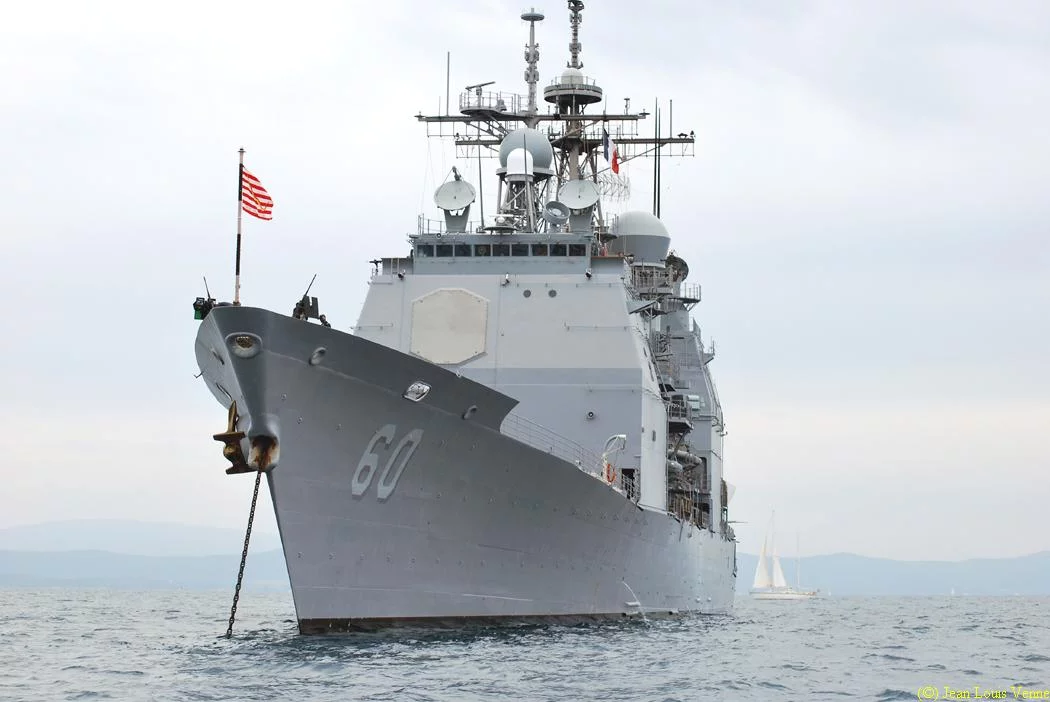 Le croiseur américain Normandy