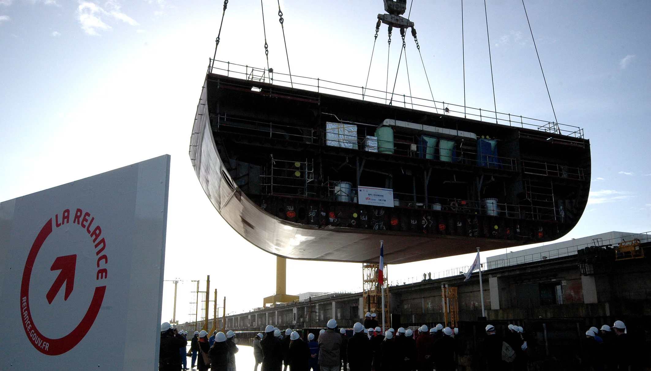 Mise en place de la 1ère section