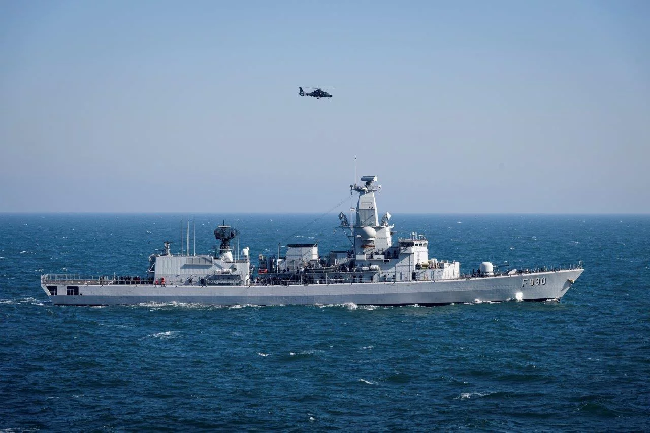 La frégate belge Léopold 1er