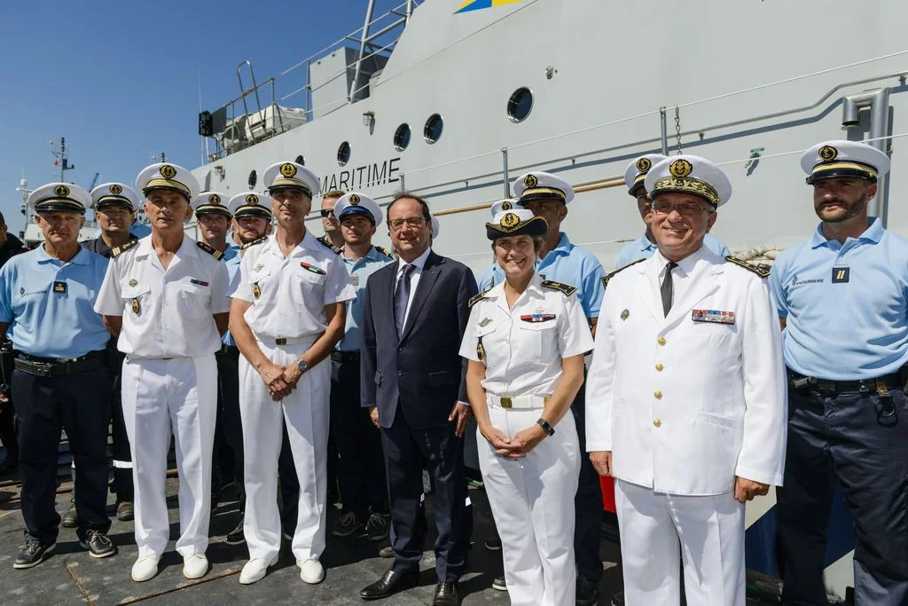 Visite officielle du président de la République à Toulon