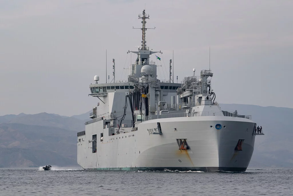 Le bâtiment ravitailleur des forces (BRF) Jacques Chevallier