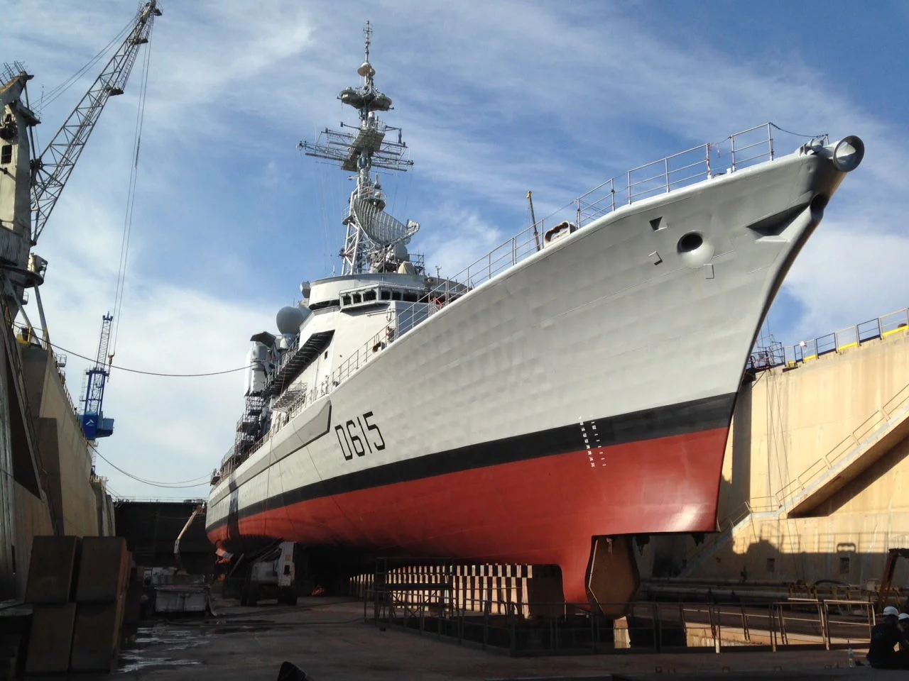 La coque du Jean Bart fait peau neuve