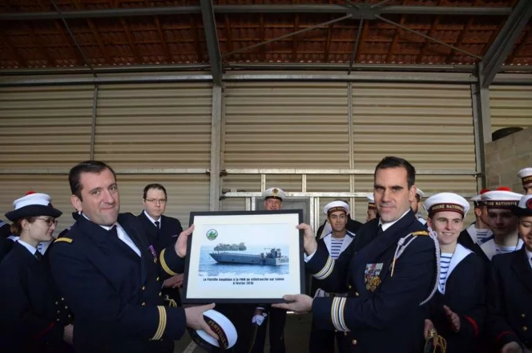 La flottille amphibie parraine la PMM de Villefranche-sur-Saône