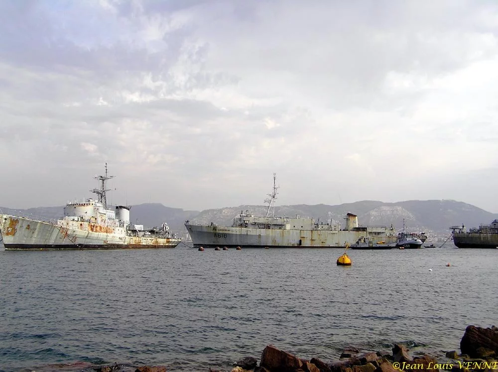 Installation de la Rance devant l’école de plongée