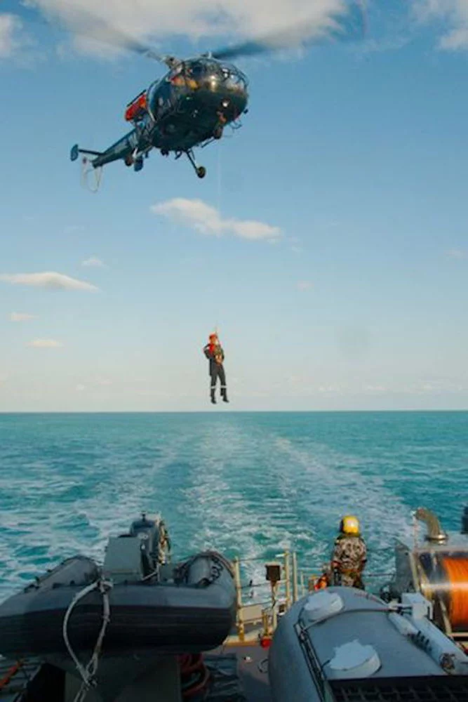 Rendez-vous franco-australien en mer